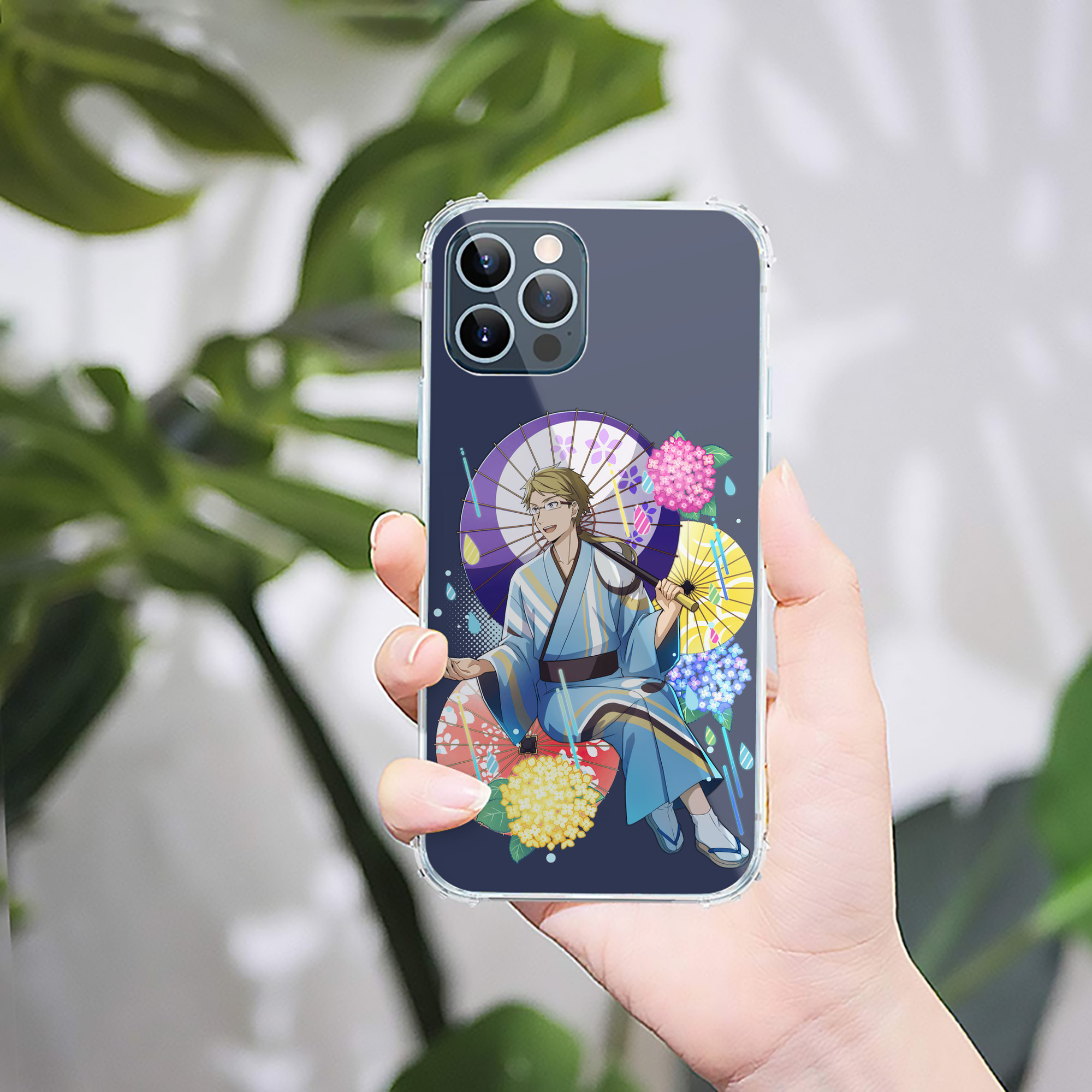 （画像用） 文豪ストレイドッグス Bungo Stray Dogs 【iPhone 12シリーズ対応】透明スマホケース（クリアソフトケース）
